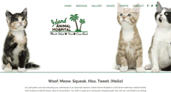 Desktop Screenshot of islandanimal.com